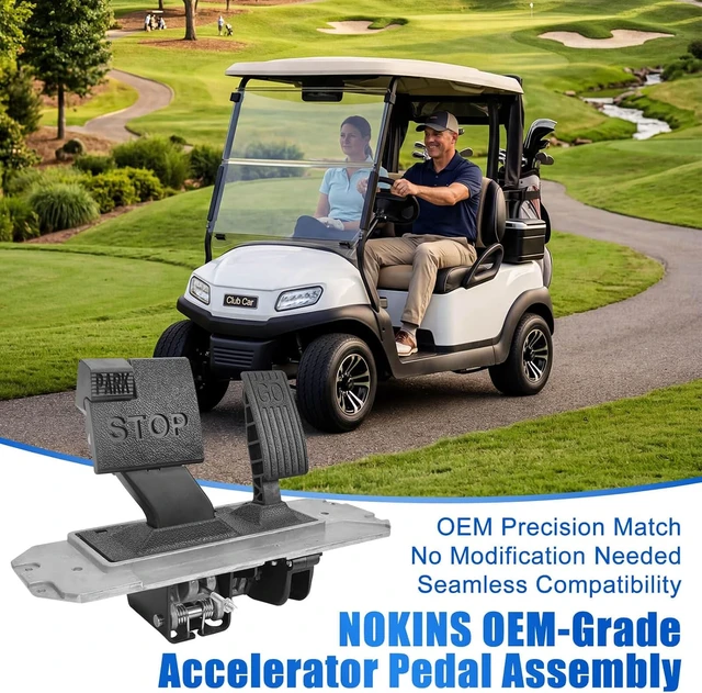 Alt view image 2 of 7 - Golf Cart Accelerator Pedal Assembly Fits Club Car Precedent 2009-Up