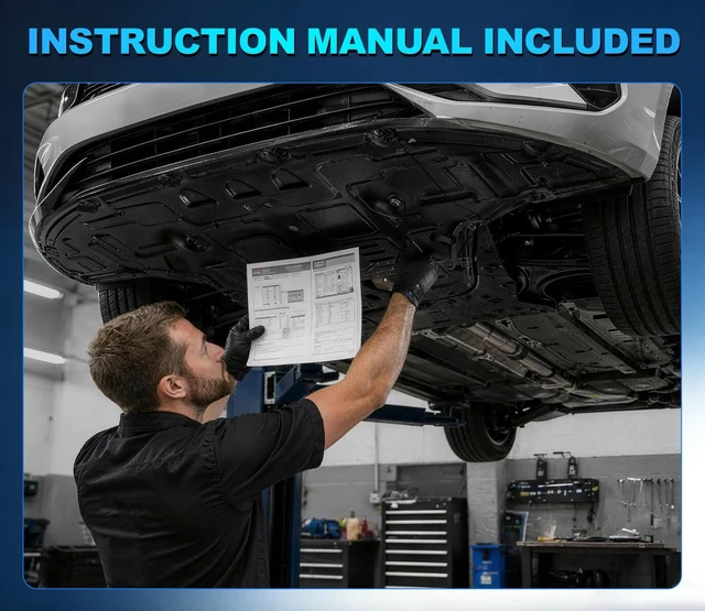Alt view image 2 of 7 - Engine Splash Shield Kit for KIA K5 2021-2026 with Screw and Instruction