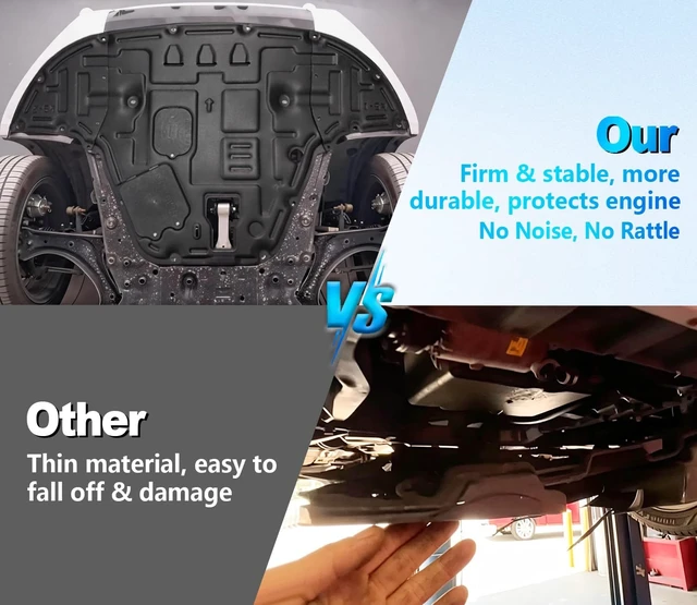 Alt view image 4 of 7 - Engine Splash Shield Kit for KIA K5 2021-2026 with Screw and Instruction