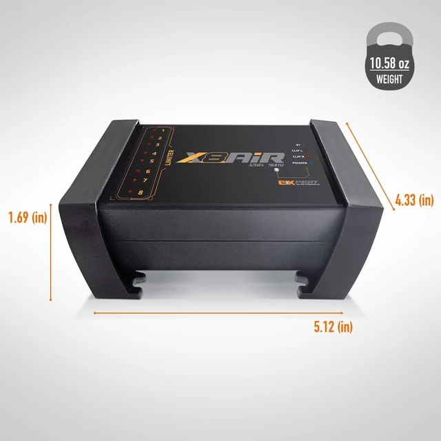 Alt view image 3 of 7 - Banda Audiopart X8AiR DSP Car Audio Processor