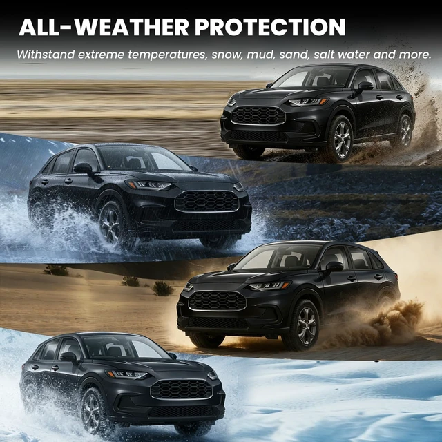 Alt view image 6 of 7 - All Weather Floor Mats for Honda Civic 2025-2026Hybrid