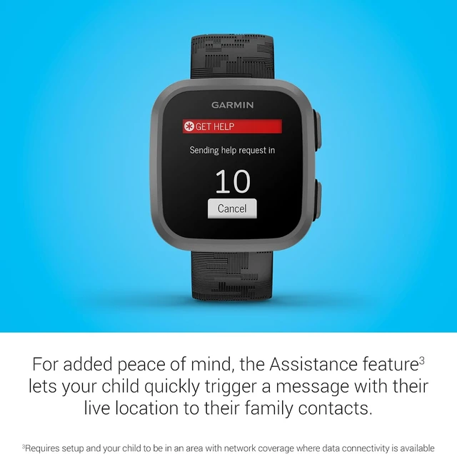 Alt view image 5 of 6 - Bounce, Kids Smartwatch, Two-Way Text and Voice Messaging, Location Tracking, Black Camo
