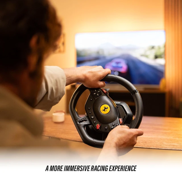 Alt view image 3 of 7 - T98 Ferrari 296 GTB - Racing Wheel and Pedal Set - PS5 & PC