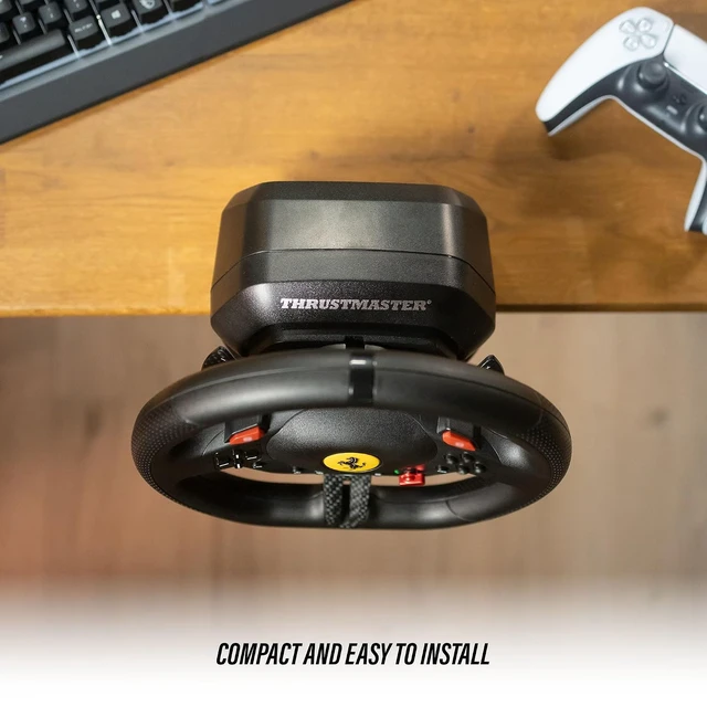 Alt view image 5 of 7 - T98 Ferrari 296 GTB - Racing Wheel and Pedal Set - PS5 & PC