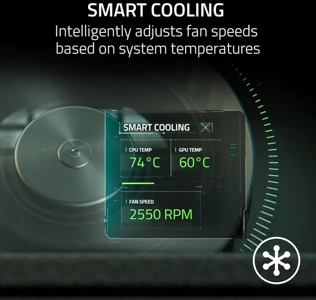 Alt view image 2 of 7 - Laptop Cooling Pad Adaptive Smart, Intelligent Fan Control