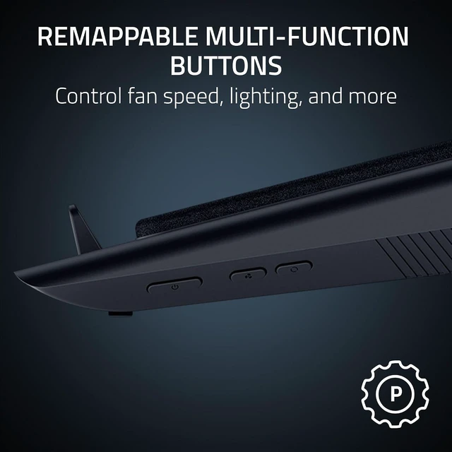 Alt view image 7 of 7 - Laptop Cooling Pad Adaptive Smart, Intelligent Fan Control