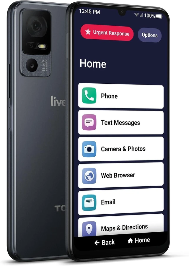 Main image of Jitterbug Smartphone for Seniors, No SIM Needed, Smart4