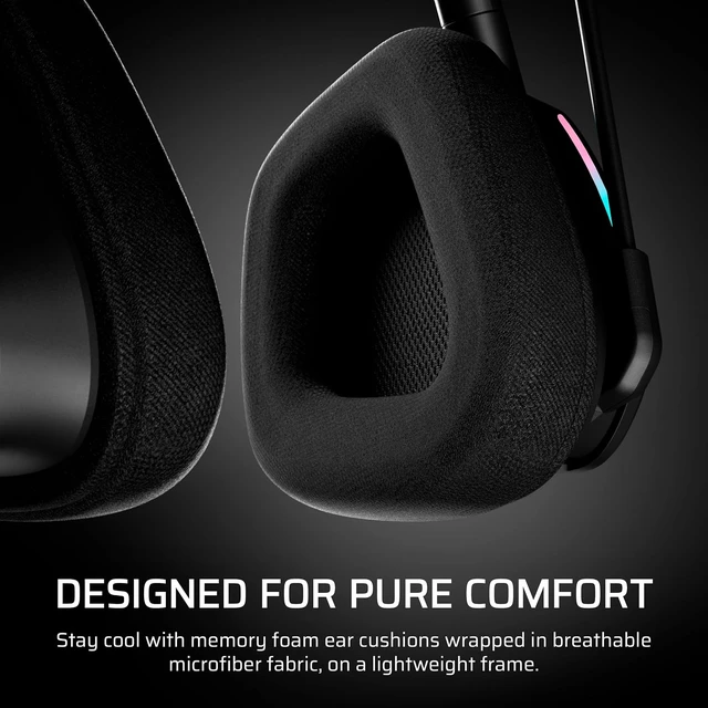 Alt view image 7 of 7 - Void v2 MAX Wireless PC PS5 PS4 Switch Gaming Headset Black