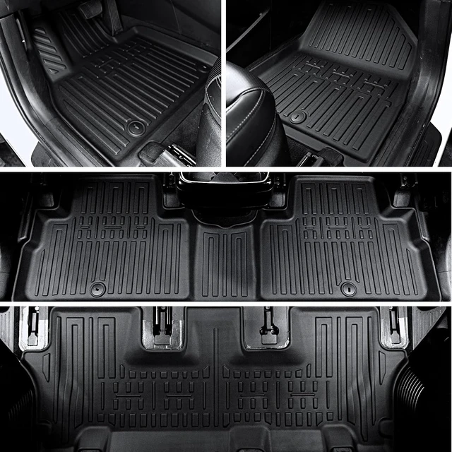 Alt view image 2 of 7 - Floor Mats for Kia Telluride 2020-2025, with Cargo Mat