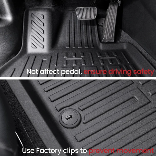 Alt view image 3 of 7 - Floor Mats for Kia Telluride 2020-2025, with Cargo Mat