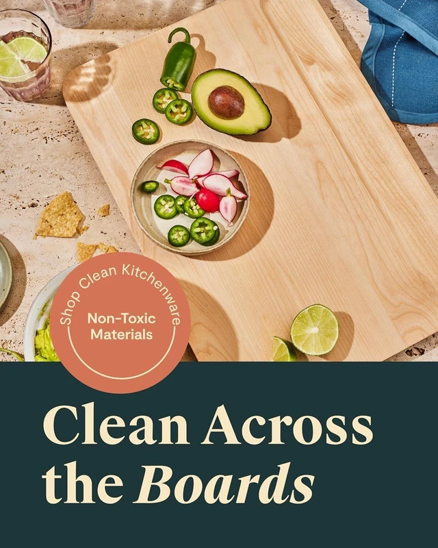 Alt view image 2 of 7 - 4-Piece Double Sided Wood Cutting Board Set