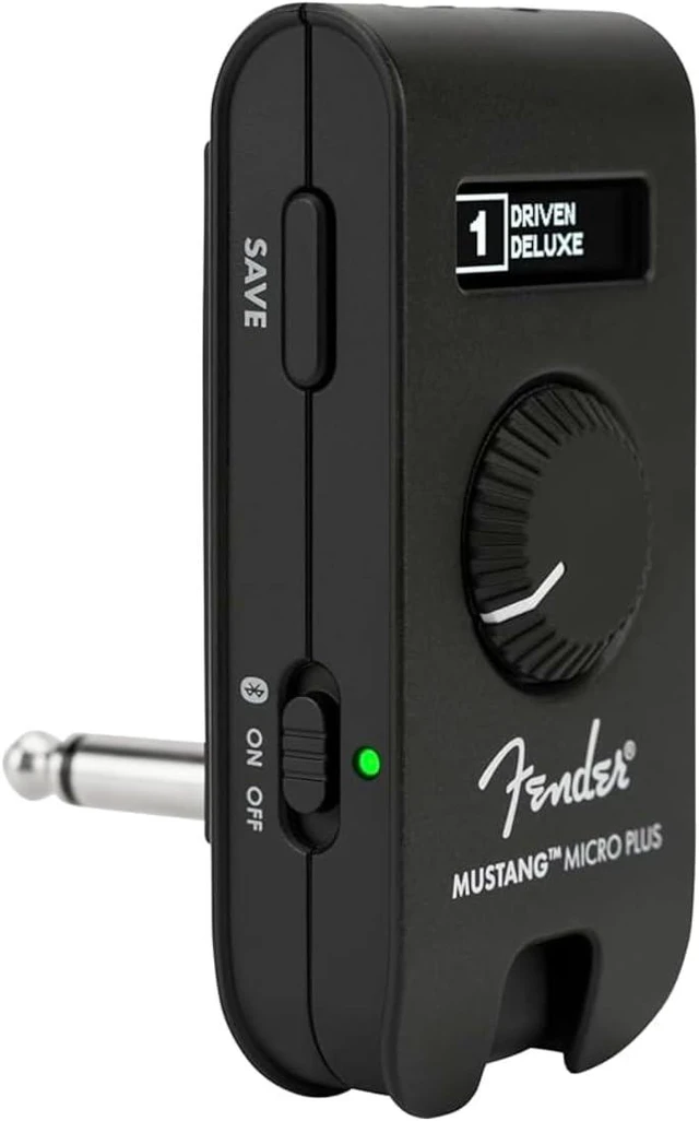 Main image of Mustang Micro Plus Headphone Amplifier, Bluetooth Audio Streaming and 50 Amp and Effects Models, with 2-Year Warranty