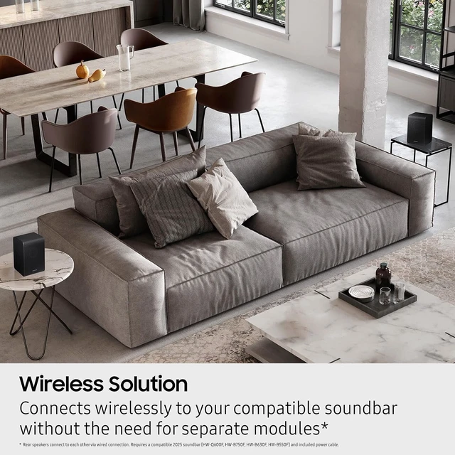 Alt view image 4 of 4 - 9250S Wireless Rear Speaker Kit, Black (SWA-9250S/ZA, 2025)