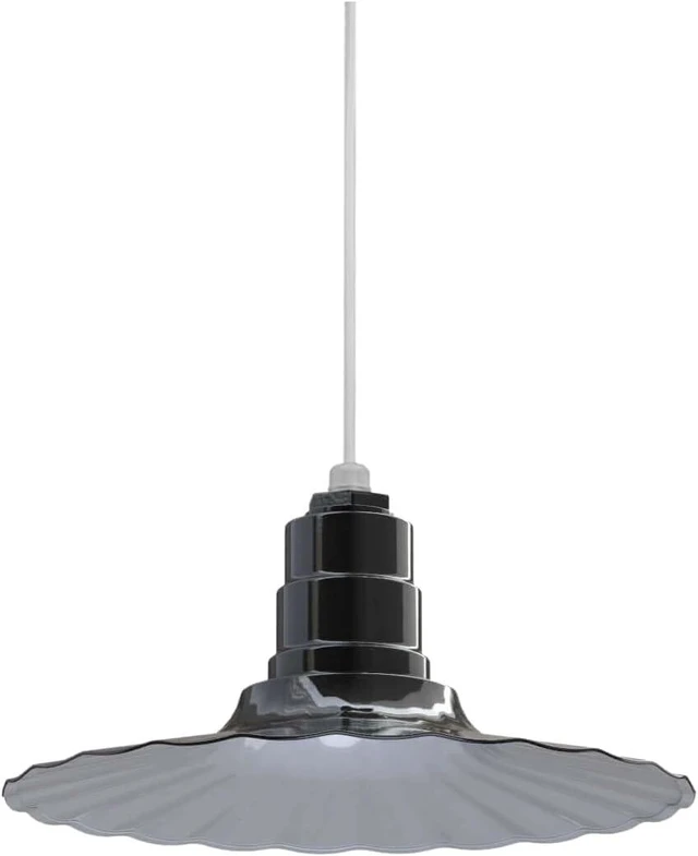 Main image of Radial Wave Pendant 16" Fluted