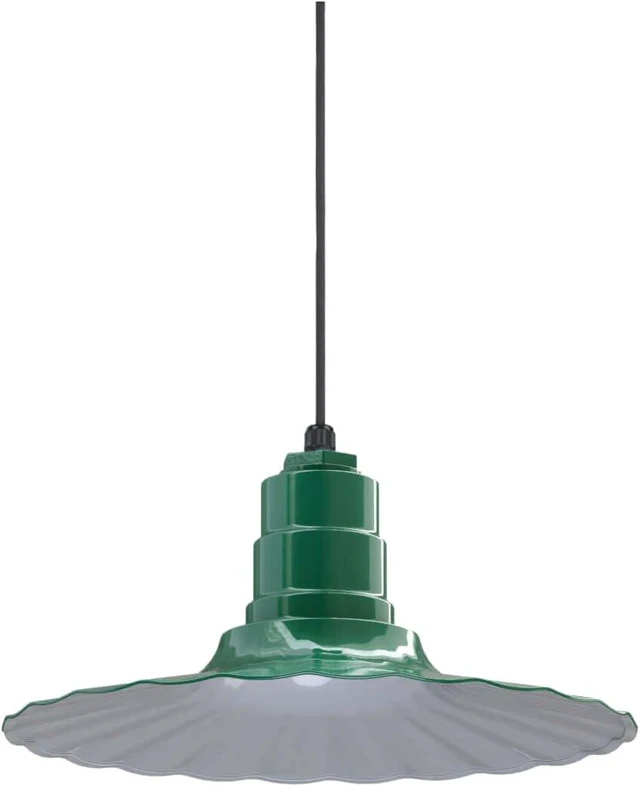 Main image of Radial Wave Pendant 16" Fluted