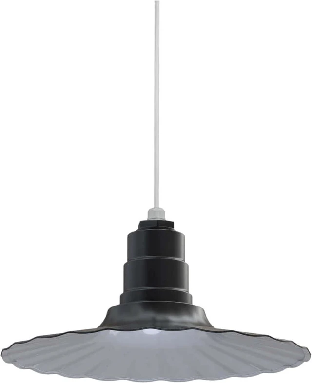 Main image of Radial Wave Pendant 16" Fluted