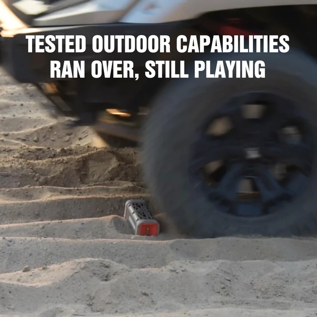 Alt view image 7 of 7 - TRAVOR Rugged Magnetic Bluetooth Speaker for Golf Cart & Outdoor
