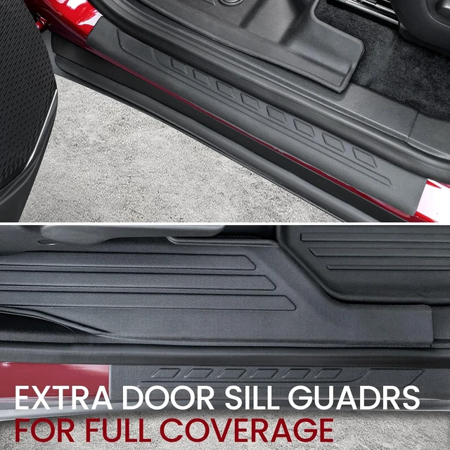 Alt view image 5 of 7 - Floor Mats for Chevy Traverse & GMC Acadia 2024-2026 2027 7 Seats