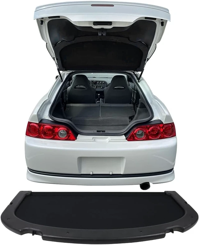 Alt view image 2 of 7 - Fit 2002-2006 Acura RSX Cargo Cover Factory Style Black