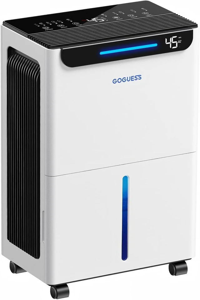 Main image of 2500 Ft² Max 34 Pints Large Room Dehumidifier for Basement White