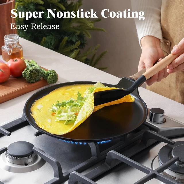Alt view image 3 of 7 - 20Pcs Nonstick Pots and Pans Set, Black Titanium Cookware Set