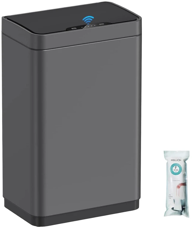 Main image of 15 Gallon Touchless Motion Sensor Trash Can