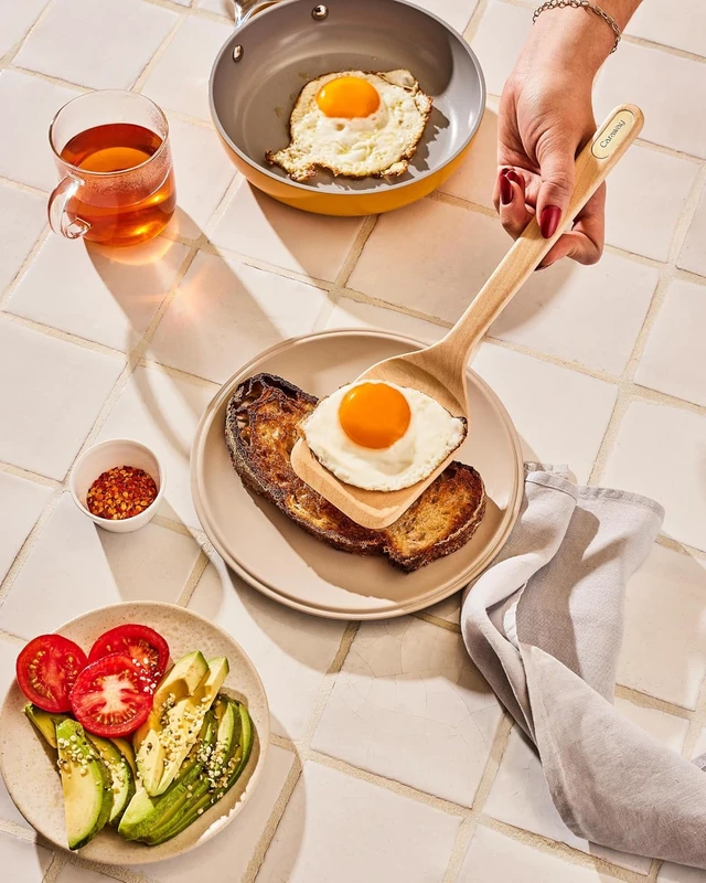 Alt view image 7 of 7 - 5-Piece Wooden Utensil Set, Cooking Utensil Set