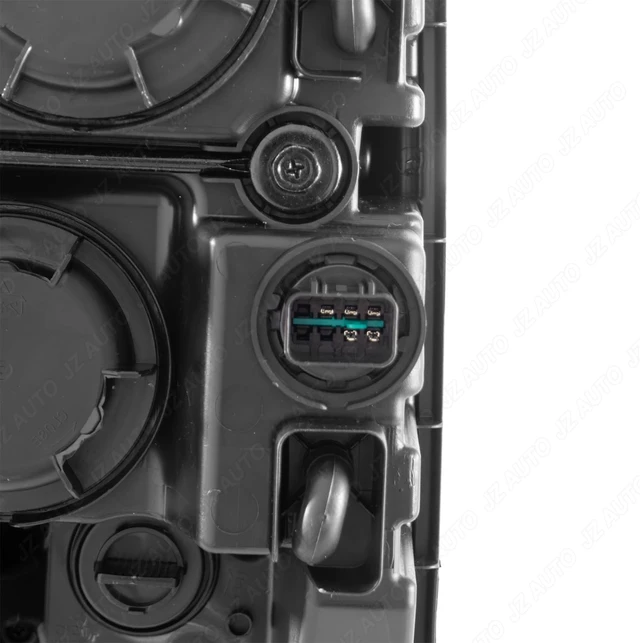 Alt view image 5 of 7 - Halogen Headlight with Bulbs Compatible with 2019 2020 Hyundai Santa Fe