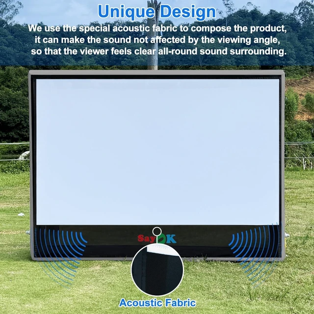 Alt view image 4 of 7 - 10FT(120IN) Inflatable Projector Screen