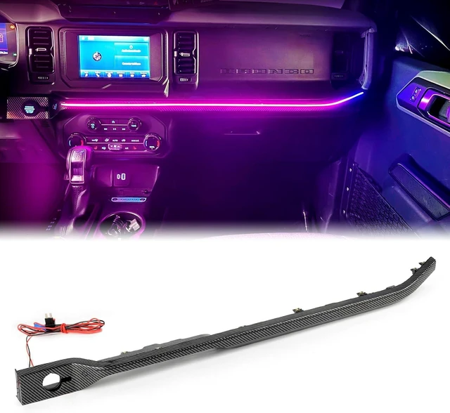Main image of Car Interior Atmosphere Light 7 Colors LED Strip Lights for Ford Bronco