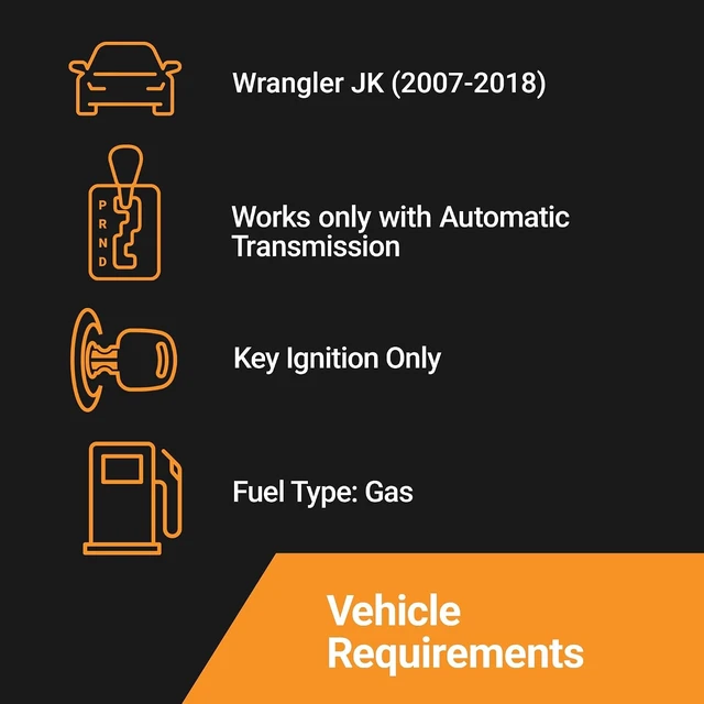 Alt view image 2 of 7 - Car Remote Starter Kit for Wrangler JK (2007-2018)