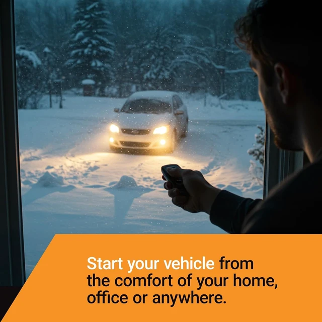 Alt view image 5 of 7 - Car Remote Starter Kit for Wrangler JK (2007-2018)