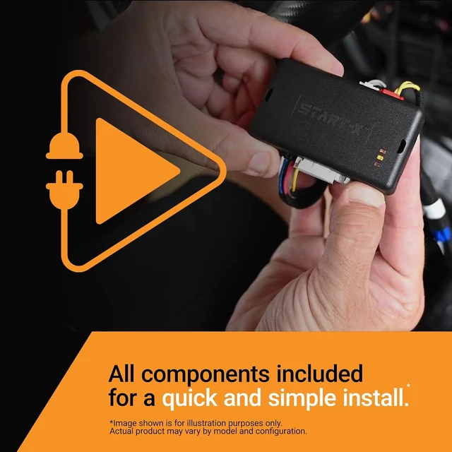 Alt view image 6 of 7 - Car Remote Starter Kit for Wrangler JK (2007-2018)