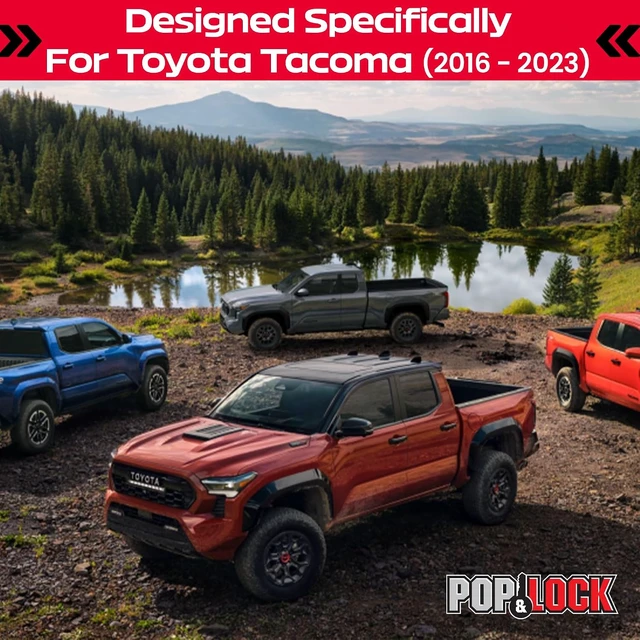 Alt view image 3 of 7 - Toyota Tacoma Tailgate Lock Power Tailgate Anti-Theft Lock with Plug & Play T-Harness Fits Tacoma/Tundra 2016-2023 Models (PL8547TAC)