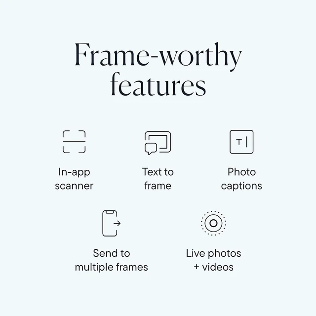 Alt view image 6 of 7 - Digital HD Picture Frame, Best Frame for Gifting, (10" - Carver Black)