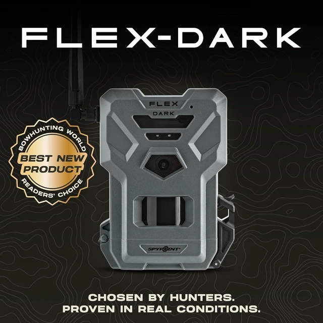 Alt view image 3 of 7 - Flex-Dark Twin Solar Cellular Trail Camera, No Glow Night Vision