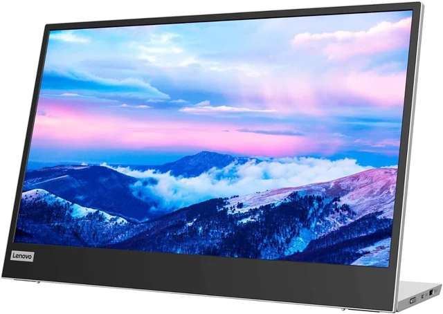 Alt view image 5 of 7 - L15 Portable Monitor, 15.6 Display, Full HD Resolution, IPS Panel, 250 nits Brightness, 60Hz Refresh Rate, USB-C Ports, Height-Adjustable Stand, Flicker-Free Technology, Grey