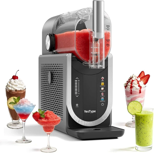 Main image of Slushie Machine, Frozen Drink Maker for Home & Party 90oz Gray
