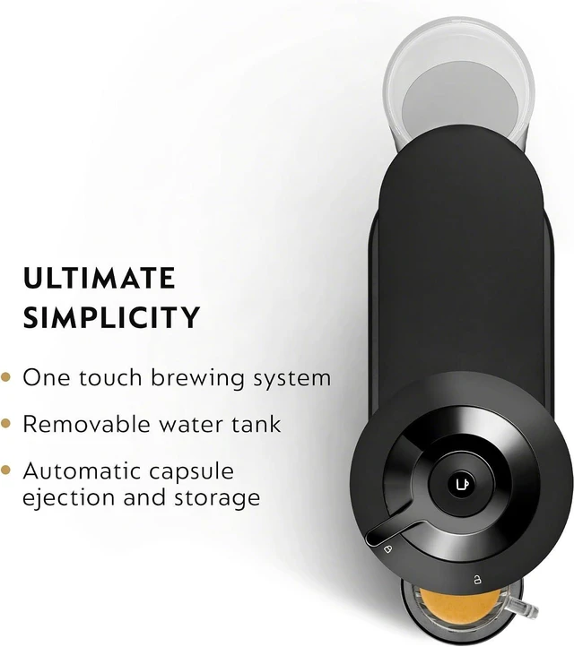Alt view image 4 of 5 - Vertuo Next Coffee & Espresso Maker by De'Longhi, Black