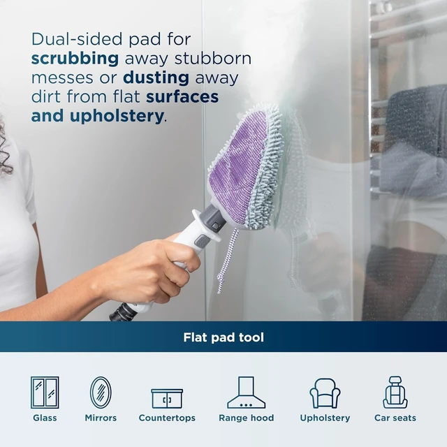 Alt view image 6 of 7 - Lift-Away Steam Mop with Detachable Handheld Steam, Blue, S3972BRN