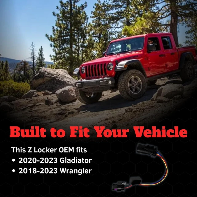 Alt view image 2 of 7 - Z Locker OEM fits 2020-2024 Wrangler JL Gladiator JT Rubicon