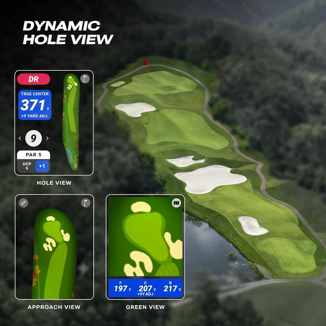 Alt view image 3 of 7 - Player Pro GPS Speaker, New 2026 Release, AI Powered Golf Speaker, 42,000+ Courses, Visual, Audible & Hazard Distances,10+ Hour Battery, Magnetic Mount, IP67 Waterproof