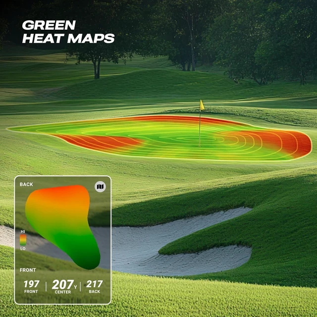 Alt view image 4 of 7 - Player Pro GPS Speaker, New 2026 Release, AI Powered Golf Speaker, 42,000+ Courses, Visual, Audible & Hazard Distances,10+ Hour Battery, Magnetic Mount, IP67 Waterproof
