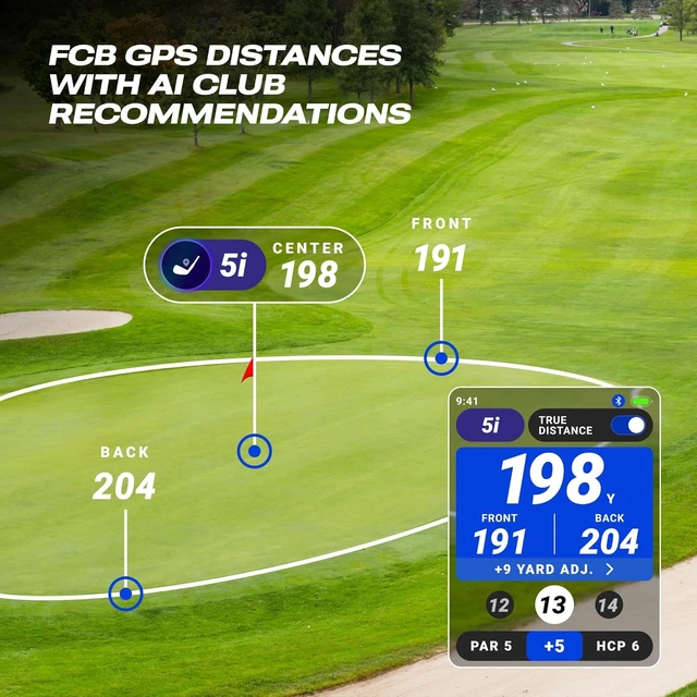 Alt view image 5 of 7 - Player Pro GPS Speaker, New 2026 Release, AI Powered Golf Speaker, 42,000+ Courses, Visual, Audible & Hazard Distances,10+ Hour Battery, Magnetic Mount, IP67 Waterproof