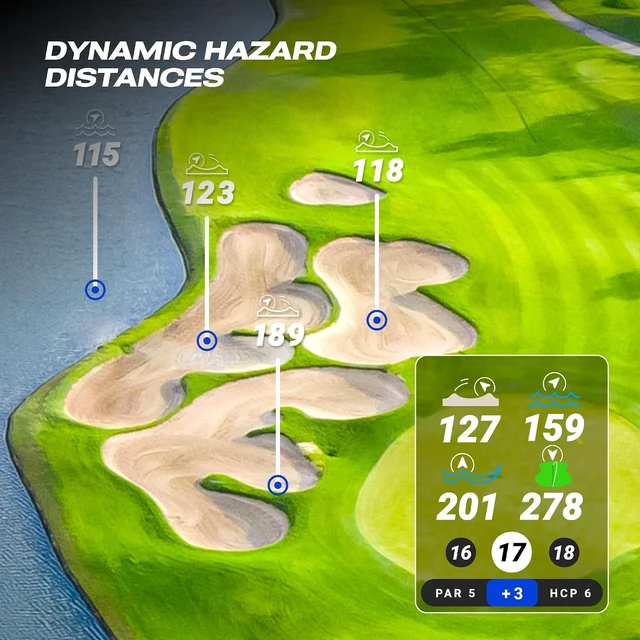 Alt view image 7 of 7 - Player Pro GPS Speaker, New 2026 Release, AI Powered Golf Speaker, 42,000+ Courses, Visual, Audible & Hazard Distances,10+ Hour Battery, Magnetic Mount, IP67 Waterproof