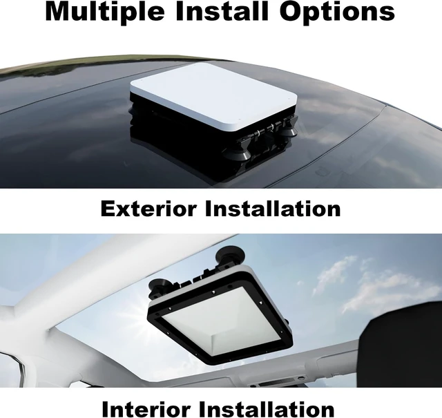 Alt view image 2 of 7 - Starlink Mount Ultra-Durable Kit for Campers, RVs, UTVs, Trucks, & Cars