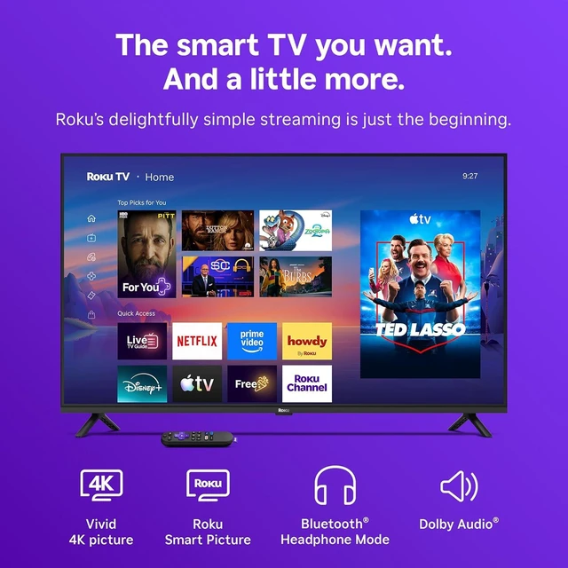 Alt view image 3 of 7 - 43-Inch Select Series Smart TV 2026-4K (2160p) HDR TV - TV