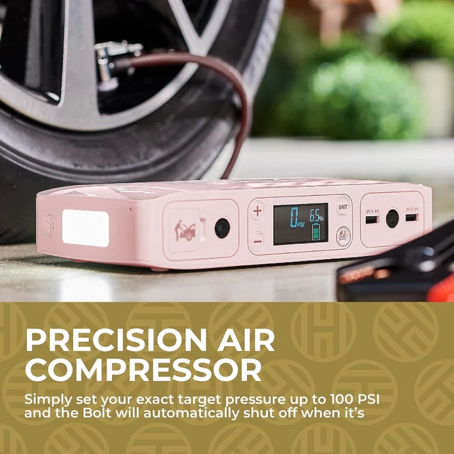 Alt view image 3 of 7 - Bolt Air+ 55500 Portable Car Battery Jump Starter