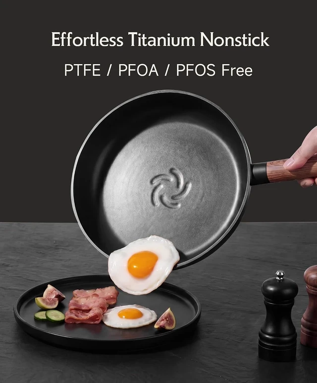 Alt view image 4 of 7 - Titanium Pots and Pans Set NonStick with Bakeware