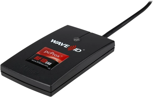 Alt view image 2 of 3 - RDR-6081AKU Interface: USB (USBA), Operating Temperature: 22F to 150F (30C to 65C), PLUGANDPLAY, Proximity Card Reader, USB KEYSTROKE Output, Wave ID Solo Series